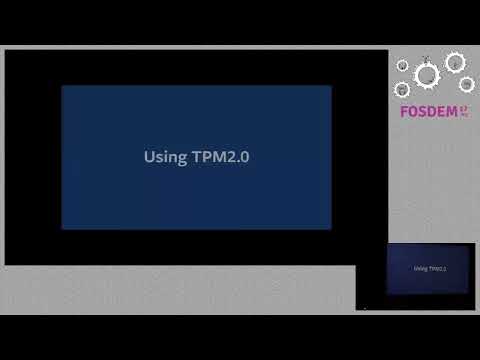 TPM2 0 practical usage Using a firmware TPM 2 0 on an embedded device