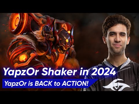 YapzOr Earthshaker Support 7.35b | Dota 2 2024 Pro Gameplay