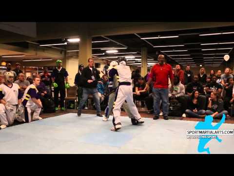 Logan Verzosa vs Landon Reynolds - Mens Team Sparring - AKA Warrior Cup 2015