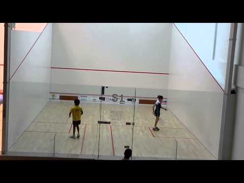 [Junior Squash Match] 20140215 GU11SF aira1