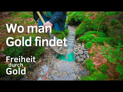 Goldwaschen | Wo man Gold findet | Goldsuche in Bayern