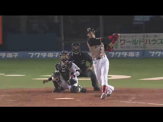 【5回表】音、弾道、飛距離!! 3拍子揃ったファイターズ・陽のバックスクリーン弾!! 2015/9/16 M-F