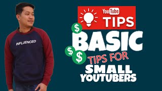 BASIC TIPS FOR SMALL YOUTUBERS 2020 | SMALL YOUTUBERS SUPPORT 2020 | RON REYES