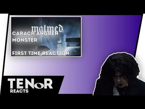 TENOR REACTS TO CARACH ANGREN - MONSTER (FIRST TIME REACTION) || Nat Elliott-Ross