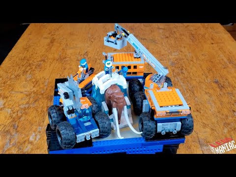Arctic Mobile Exploration Base by the Montreal Lego Maniac - unboxing, speed build and review