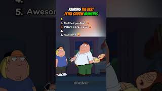 Ranking The Best Peter Griffin Moments
