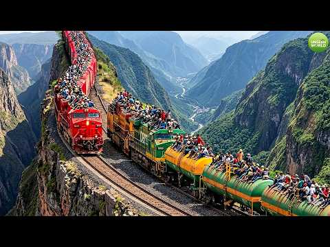 Impossible Places | World’s Most Dangerous Roads and Railways That Will Terrify You | 4K Travel