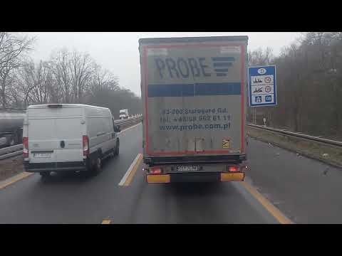 Przejazd przez granicę Polska - Niemcy. Świecko. 10.02.2026