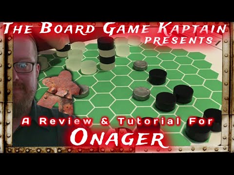 The Board Game Kaptain's Review & Tutorial for Onager
