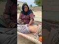 Old Couple Love With Each Other Traditional Village Life India