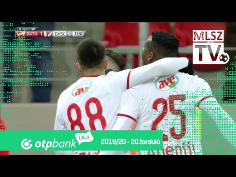 Adeniji Babatunde Temitope gólja a DVTK – DVSC mérkőzésen