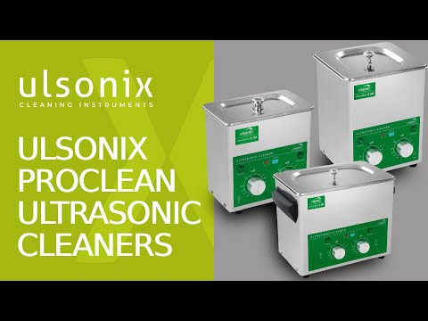 video - Ultrasonic Cleaner - 1.5 Litres