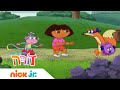 מגלים עם דורה חטפני לוקח את תיק גב ניק ג וניור