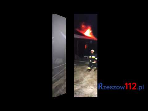 Połomia. Pożar stodoły