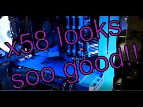 x58 custom pc for an old friend (x58 sli3-i7 960-r9 390)