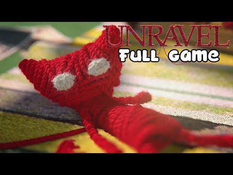 Unravel - FULL GAME  (All Collectibles) - Walkthrough - No Commentary