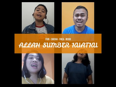 Allah Sumber Kuatku - Virtual Choir by Kembaren's Family (Itor-Chicha-Fhea-Reigo)