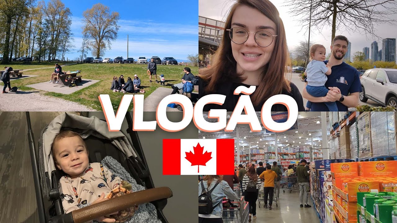 VLOG: NOSSA VIDA EM VANCOUVER | Um dia de sol, mercado no Costco e atualizações da minha carreira!