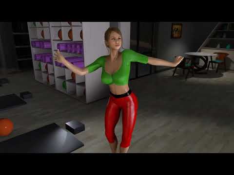 QQQsports - Sasha is practicing her spins