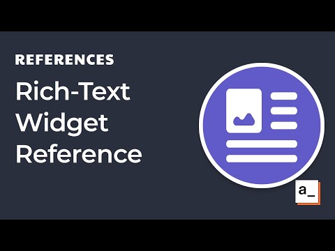 How To Use The Rich-Text-Editor