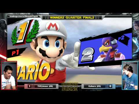 SSVII - THC|Jesus (Mario) Vs. Eshura (Falco, Pit) - Smash 4 WQF