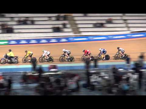 Adelaide GP 2015 Track Cycling Women's Keirin Final 1-6