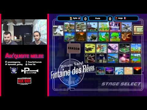 Xp0z VS Amjo - Melee Singles Pools - Aix'quisite Melee