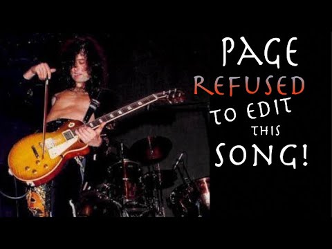 The Song Jimmy Page Refused To Edit For Radio and How To Play It! Video