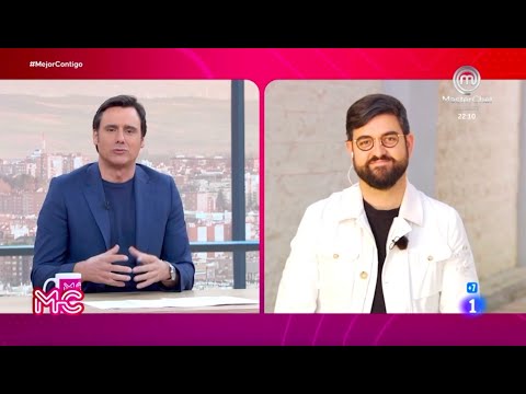 Manu Sánchez en Mejor Contigo de TVE1 18 de octubre de 2021