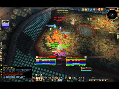 Holy Paladin/Destro Lock vs. Rogue/Ele Shaman 2v2 arena pvp 5.2