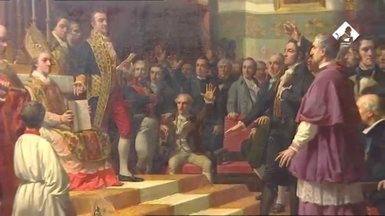 Pintura de Historia: El Juramento de las Cortes de Cádiz