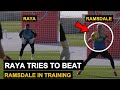 😳Intensive Training RAYA Vs RAMSDALE During Dubai Warm Weather Training by Arsenal