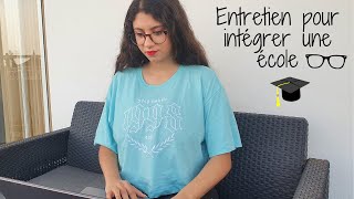 ENTRETIEN pour intégrer une ECOLE (Questions types, Réponses, Astuces)