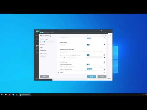 Review auto-updates settings in ESET Endpoint