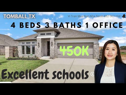 V247 - TOMBALL TX - PERRY HOMES PLAN 2529W - MOVE IN READY - TRƯỜNG HỌC TỐT KHU VỰC YÊN TĨNH 🍀