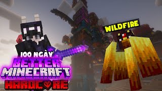 Mình Sinh Tồn 100 Ngày BETTER Minecraft Sinh Tồn Siêu Khó !! FULL MOVIE