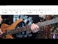 New York Groove by Ace Frehley - Bass Cover with Tabs Play-Along