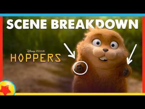 'Hoppers' Filmmakers Break Down the Mabel, Loaf, Ellen bear attack scene | Pixar's Set the Scene