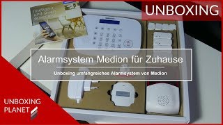 Unboxing Alarmsystem von Medion für Zuhause - Unboxing Planet