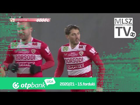 Grozav Gheorghe-Teodor gólja a Budapest Honvéd – DVTK mérkőzésen