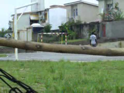 A BASKETBALL COURT IN ABIDJAN