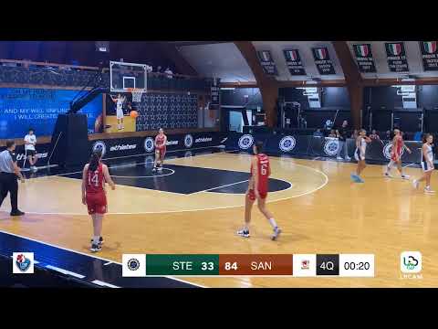 Diretta LBF Serie A2  - Girone A: Stella Azzurra Roma  vs San Giorgio MantovAgricoltura.