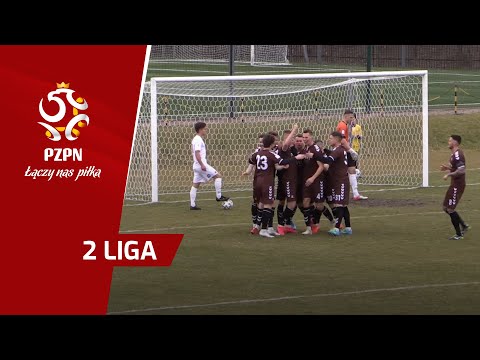 2 liga: Magazyn skrótów 21. kolejki [WIDEO]