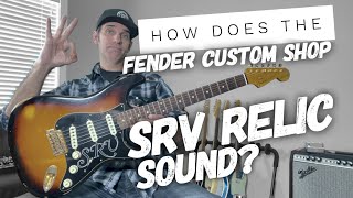 Video thumbnail for Fender Custom Shop SRV Relic Stratocaster by Jason Hobbs