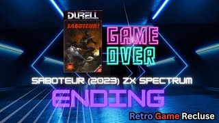 Saboteur: Remastered (2023) ZX Spectrum ending [Retro Gaming]