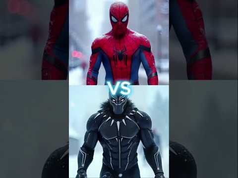 Spider Man vs Black Panther vs (hulk, godzilla, mammoth, polar bear, tiger, hippo, panda, wolf)
