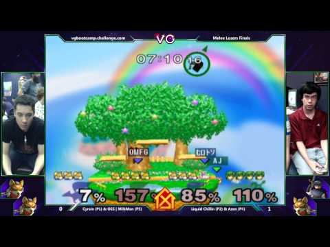 DTH - Liquid Chillin & Azen Vs. OES | Milkman & Cyrain - SSBM Teams Losers Finals - Smash Melee