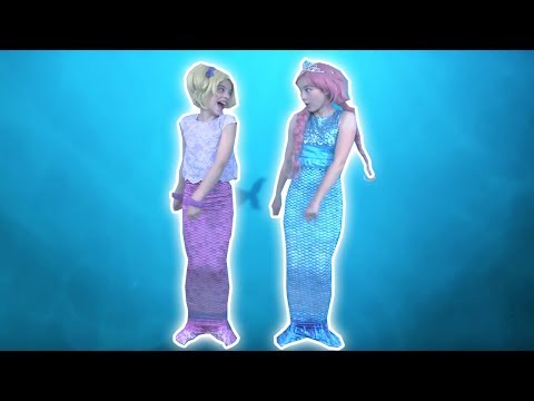 MAGICAL MERMAID TRANSFORMATION 🐠 Magic Fish Potions! - Princesses In Real Life | Kiddyzuzaa Video