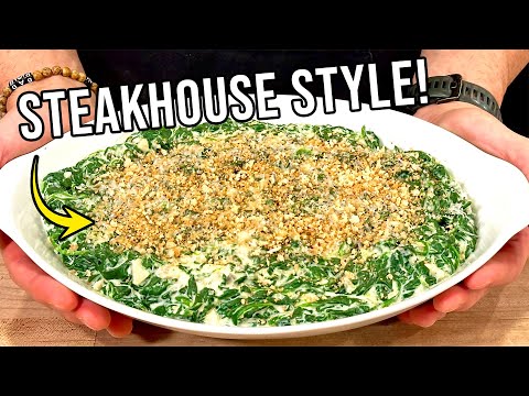The BEST Creamed Spinach Recipe You’ll Ever Make!