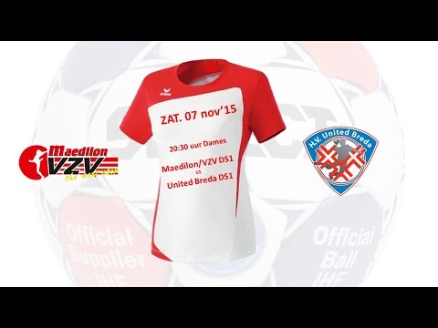 Maedilon/VZV DS1 - United Breda DS1, 7 nov 2015, 1e Divisie